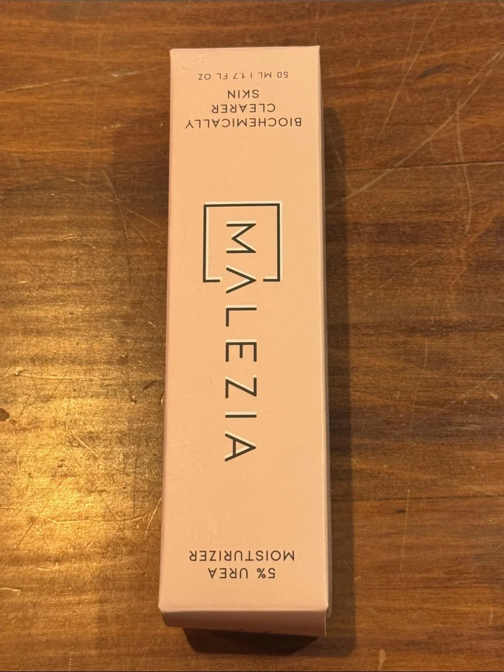 NIP Malezia 1.7 oz Tube 5% Urea Moisturizer Factory Sealed Biochemically NEW!